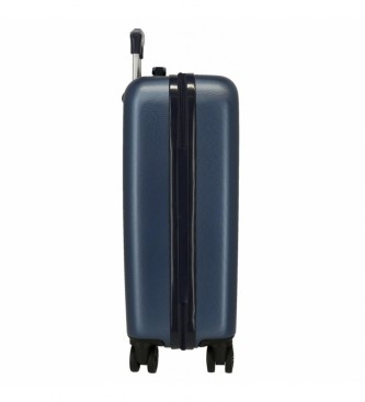 Enso Cabin Koffer Travel Time blauw -38x55x20cm