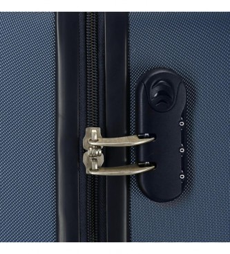 Enso Cabin Suitcase Travel Time blue -38x55x20cm