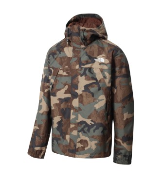 The North Face Antora camouflage jacket, green