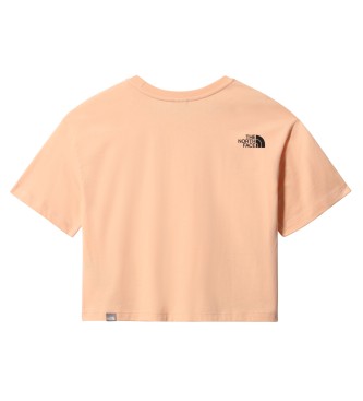 The North Face Camiseta Simple Dome naranja