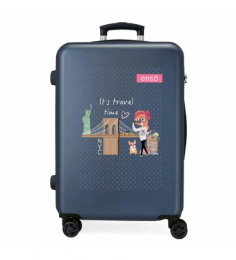 Enso Mala rgida de tempo de viagem Enso Medium Rigid Suitcase 65cm