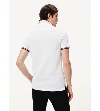 Tommy Hilfiger Polo Core Tommy Tipped Slim blanco