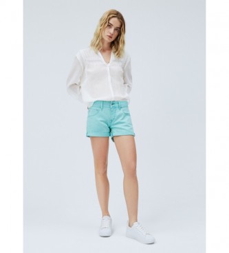 Pepe Jeans Short Siouxie turquoise
