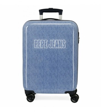 Pepe Jeans Cabin size suitcase Pepe Jeans Digital Gail rigid denim 55cm