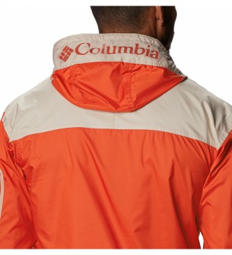 Columbia Giacca a vento Challenger arancione