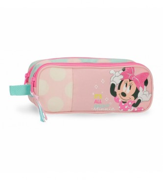 Joumma Bags Minnie play all day pencil case deux compartiments