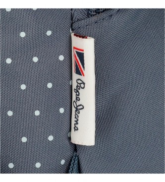 Pepe Jeans Pepe Jeans Laila computerrygsk med to rum og trolley bl