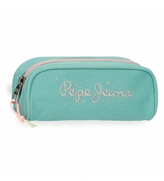 Pepe Jeans Trousse  crayons bleue Jane