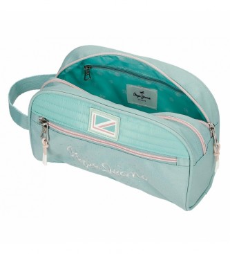 Pepe Jeans Jane Toilet Bag Two Compartments Adaptable blue
