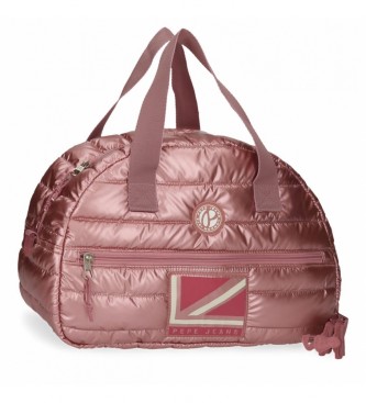 Pepe Jeans Travel bag Carol pink -45x28x22cm