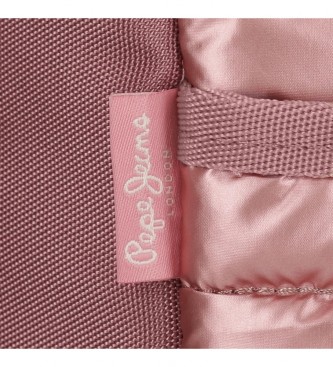 Pepe Jeans Caixa Carol trs compartimentosl rosa