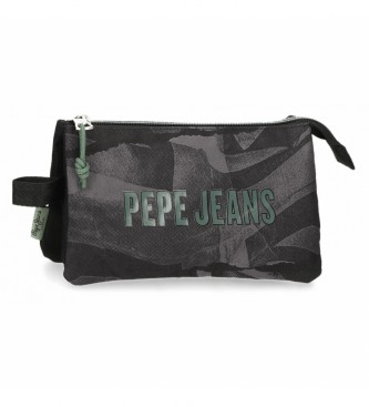 Pepe Jeans Davis case three compartments black