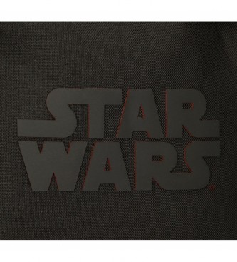 Joumma Bags Star Wars Vesoljska misija Šolski nahrbtnik z dvema predaloma črn