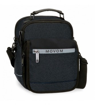 Movom Movom - Borsa a tracolla multiscomparto blu navy