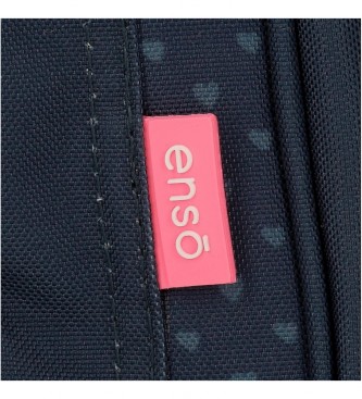 Enso EnsoTravel Time School Backpack navy blue