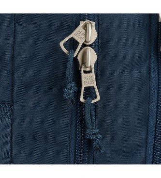Pepe Jeans Pepe Jeans Chest 44cm Rucksack anpassbar an Trolley blau, rot