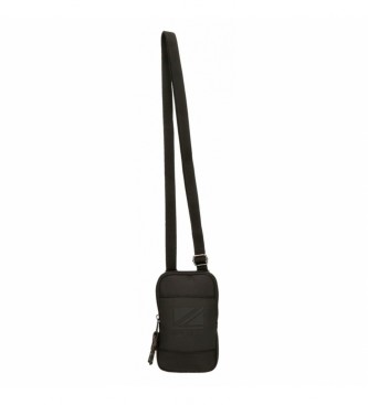 Pepe Jeans Pepe Jeans Bromley Borsa a tracolla portacellulare nera