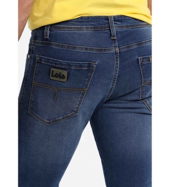 Lois Jeans Denim Blu Medio Regular Fit Blu