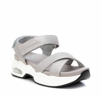 Xti Sandals 036868 grey -Platform height 6 cm