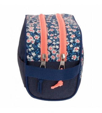 Pepe Jeans Beauty case Pepe Jeans Leslie Two Compartments Adaptable blu