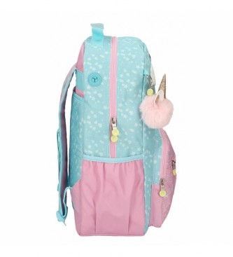 Enso Enso Magic unicorn adaptable computer backpack blue, pink