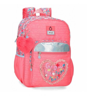 Enso Mochila Escolar Together Growing adaptable rosa - Tienda Esdemarca  moda, calzado y complementos - zapatos de marca y zapatillas de marca