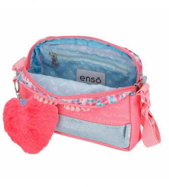 Enso Together Growing shoulder bag pink