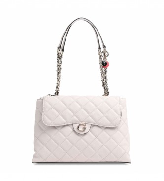 Guess Borsa a spalla trapuntata bianca -32,5x21x11cm- - Esdemarca Store  moda, calzature e accessori - migliori marche di scarpe e scarpe firmate