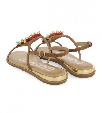Gioseppo Multicolor Puriscal leather sandals