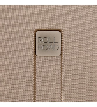 Roll Road Cambodia ABS Toilet Bag Adaptable Champagne beige