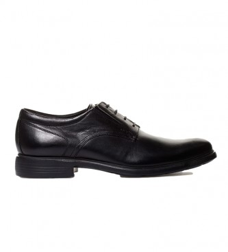 GEOX Dublin sapatos de couro preto