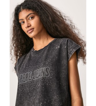 Pepe Jeans Black Bon T-shirt - ESD Store fashion, footwear and accessories  - best brands shoes and designer shoes