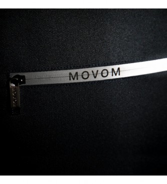 Movom Movom Borsa messenger nera per computer portatili con finiture
