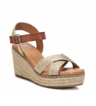 Xti Gold sandals 04517301 -Height: 7cm