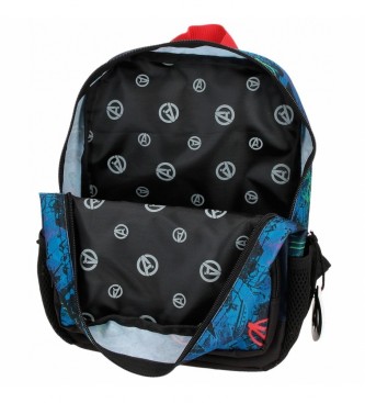 Joumma Bags Marvel on the Warpath Preschool Backpack 28cm with marine trolley
