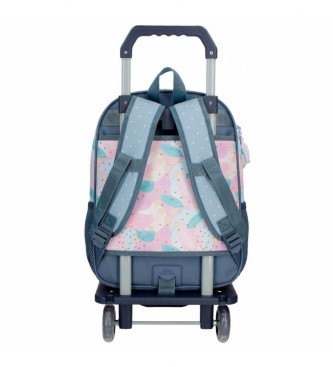 Movom Backpack 38cm Give yourself time with trolley blue