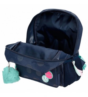 Movom MovomDreams time small backpack with blue trolley