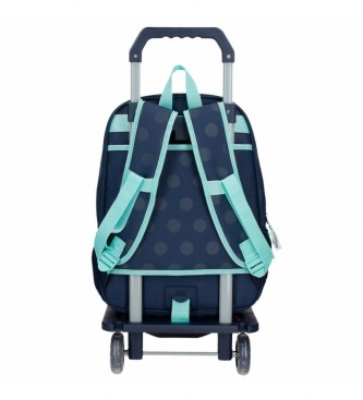 Movom Movom Dreams time 38cm backpack with marine trolley