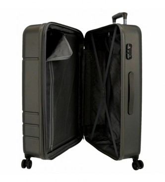 Movom Set di valigie rigide 55-68cm Movom Galaxy grigio antracite