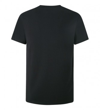 Pepe Jeans T-shirt elasticizzata Original N nera