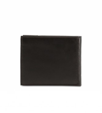Bikkembergs Leather briefcase E2CPME3H3043 black -11.5x9x1cm