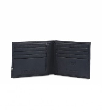 Bikkembergs Leather wallet E2CPME3F3043 blue -12x9x1cm