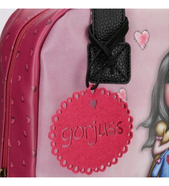 Santoro Backpack - Gorjuss For my Love backpack with shoulder strap pink