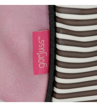 Santoro Rygsk - Gorjuss For my Love taske med pink skulderrem