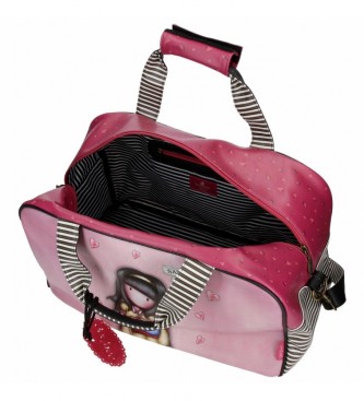 Joumma Bags Gorjuss For my love pink travel bag
