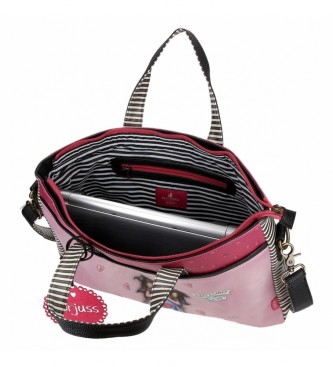 Joumma Bags Gorjuss For my love laptop bag pink
