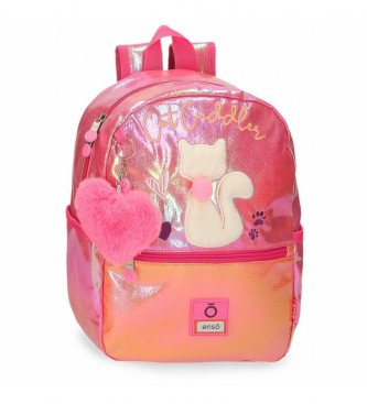 Enso Enso Cat Cuddler pink stroller backpack