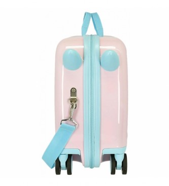 Roll Road Roll Road My little town children's suitcase 2 multidirectional wheels pink