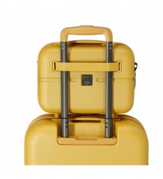 Pepe Jeans Pepe Jeans Chest ABS trolley toiletry case yellow