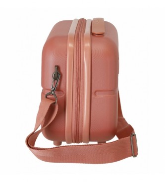 Pepe Jeans Pepe Jeans Highlight ABS trolley toilettaske pink -29x21x15cm